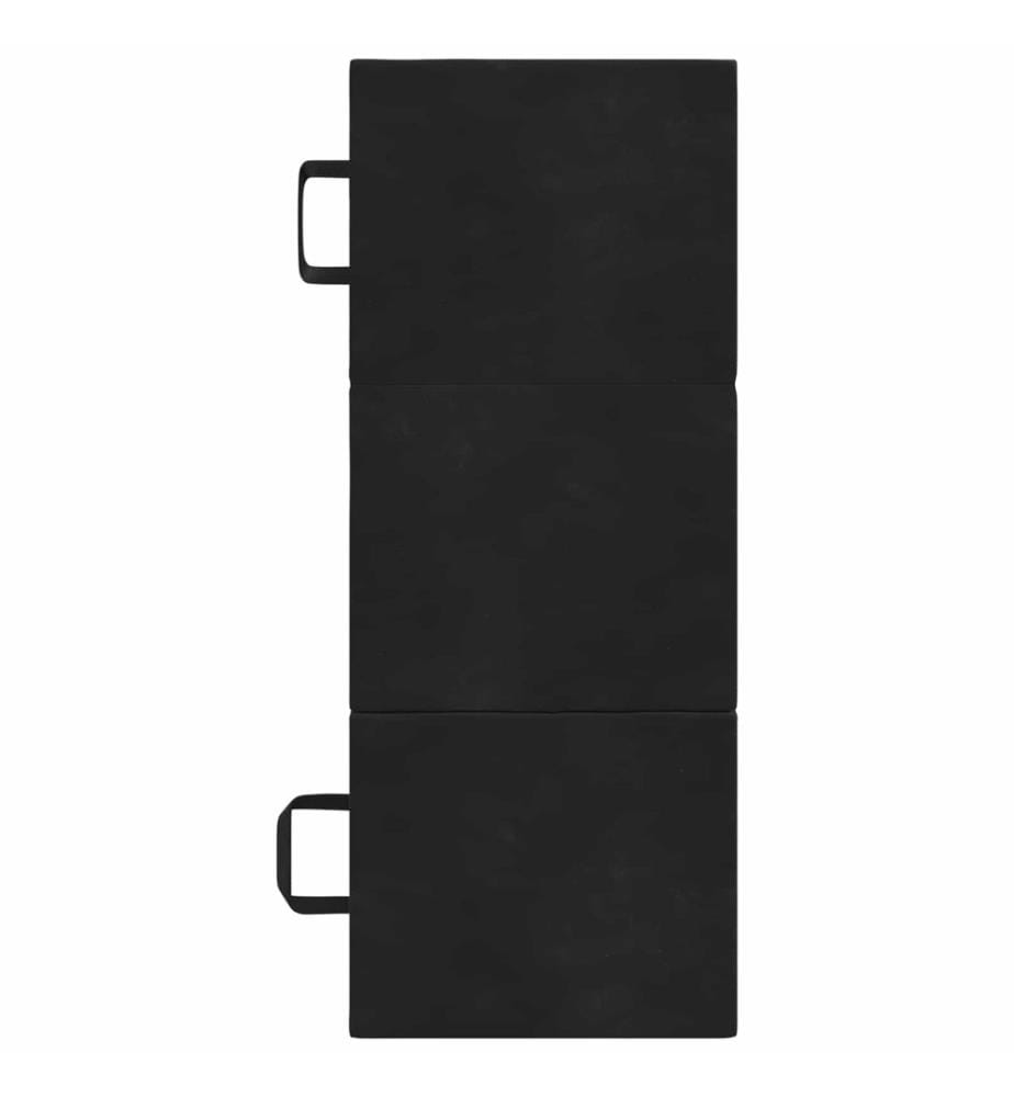 Klappsofa Bett 90 x 63 x 45 cm Schwarz