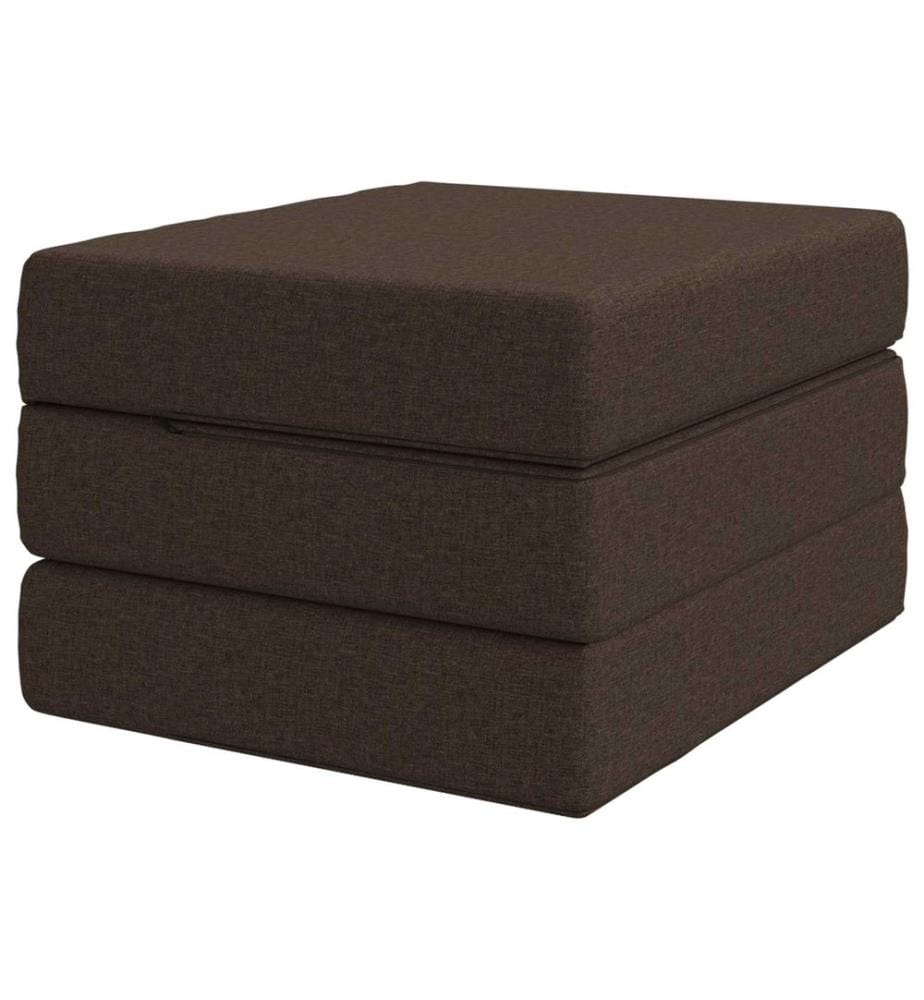 Canapé-lit pliable 75 x 67 x 45 cm Taupe