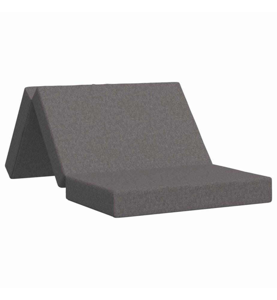 Canapé-lit pliable 80 x 67 x 45 cm Gris clair