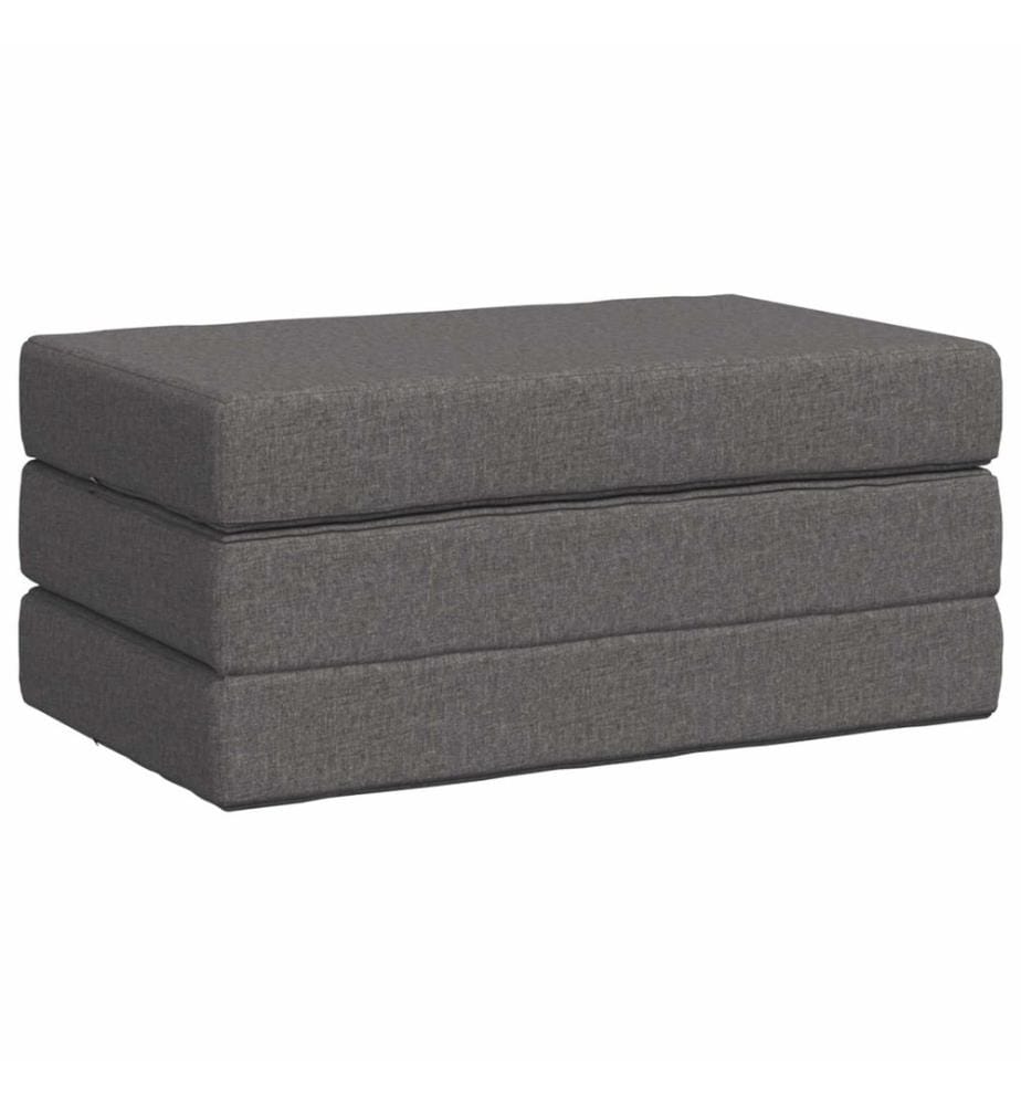 Canapé-lit pliable 80 x 67 x 45 cm Gris clair
