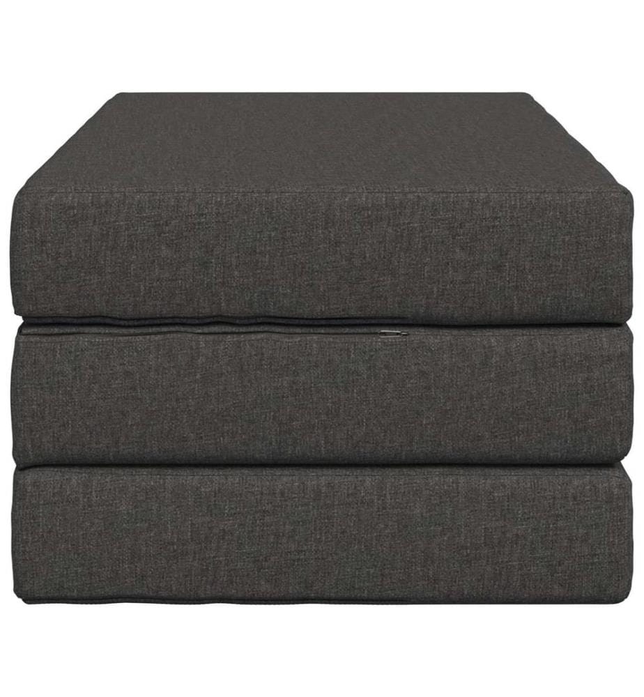 Canapé-lit pliable 80 x 67 x 45 cm Gris foncé