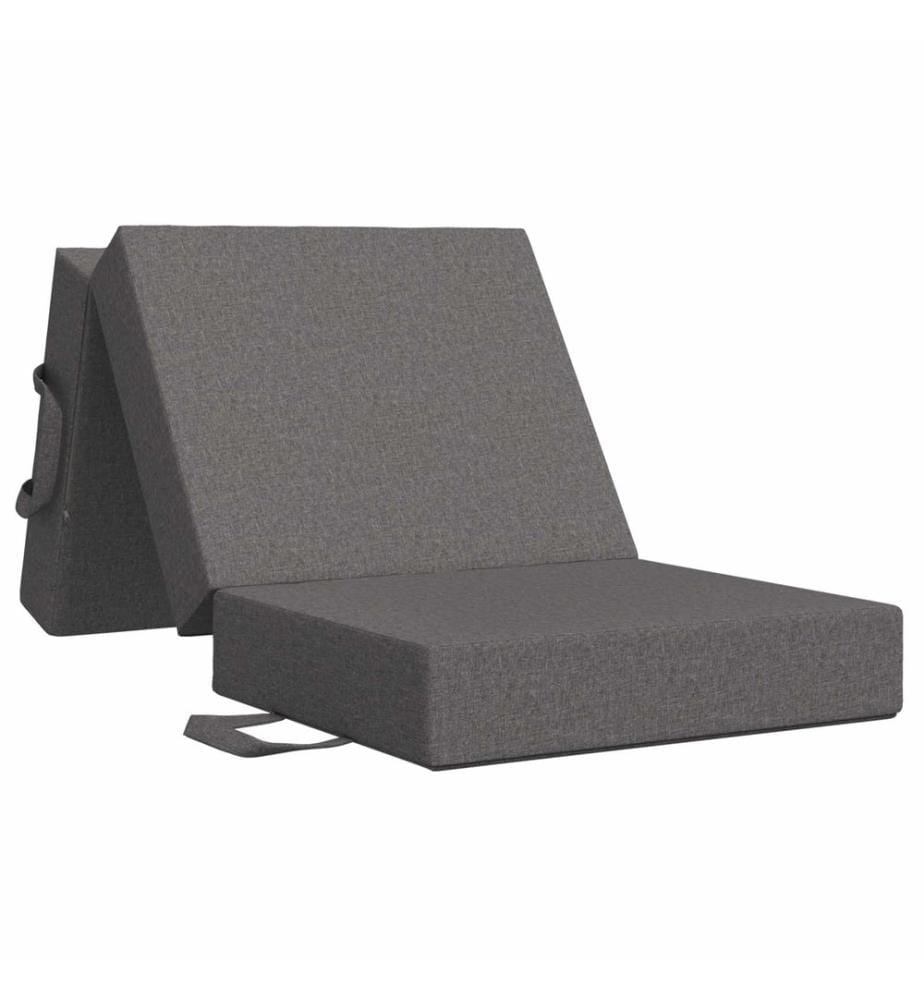 Klappsofa Bett 90 x 67 x 45 cm Hellgrau