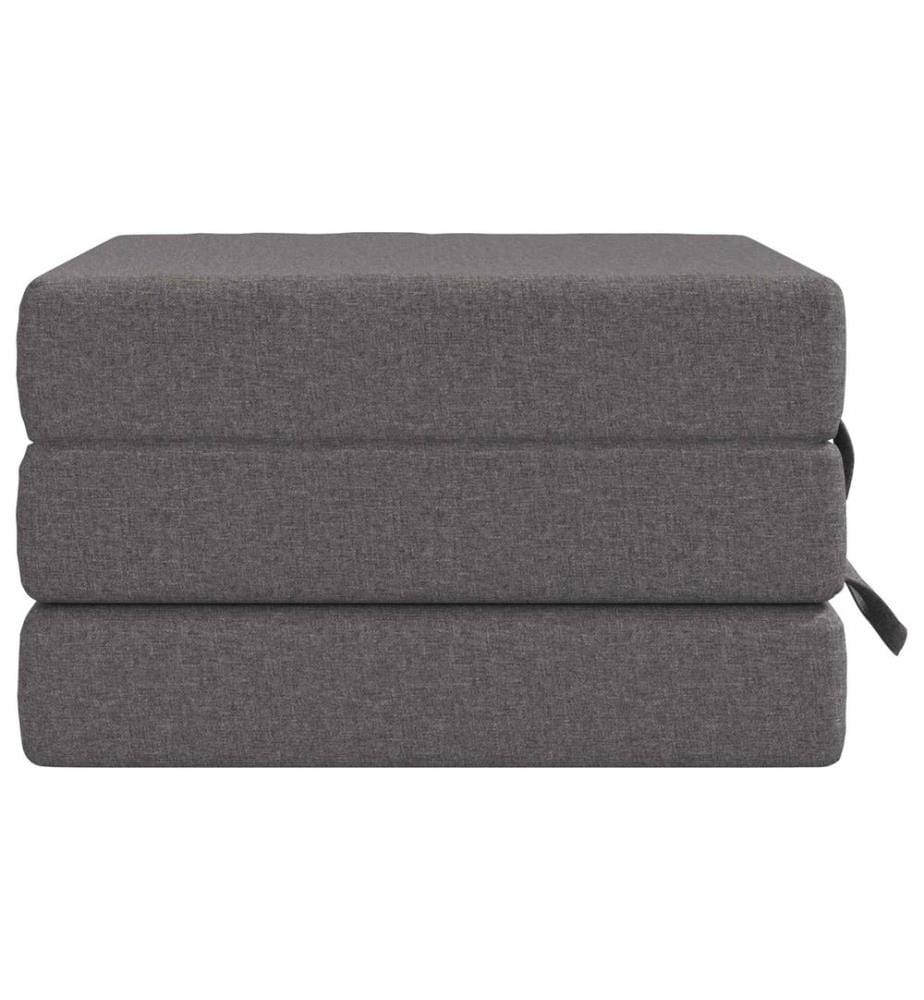 Klappsofa Bett 90 x 67 x 45 cm Hellgrau