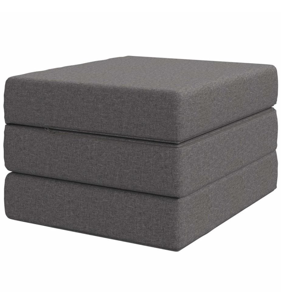 Klappsofa Bett 90 x 67 x 45 cm Hellgrau