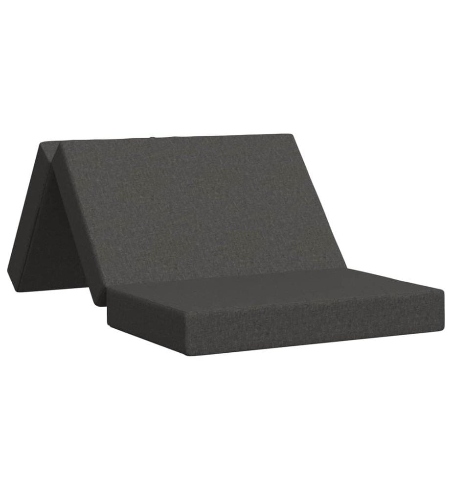 Klappsofa Bett 100 x 67 x 45 cm Dunkelgrau