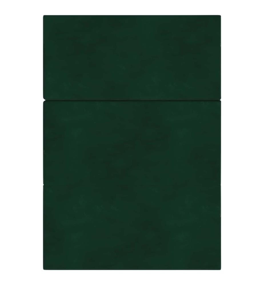 Canapé-lit pliable 120 x 67 x 45 cm Vert foncé