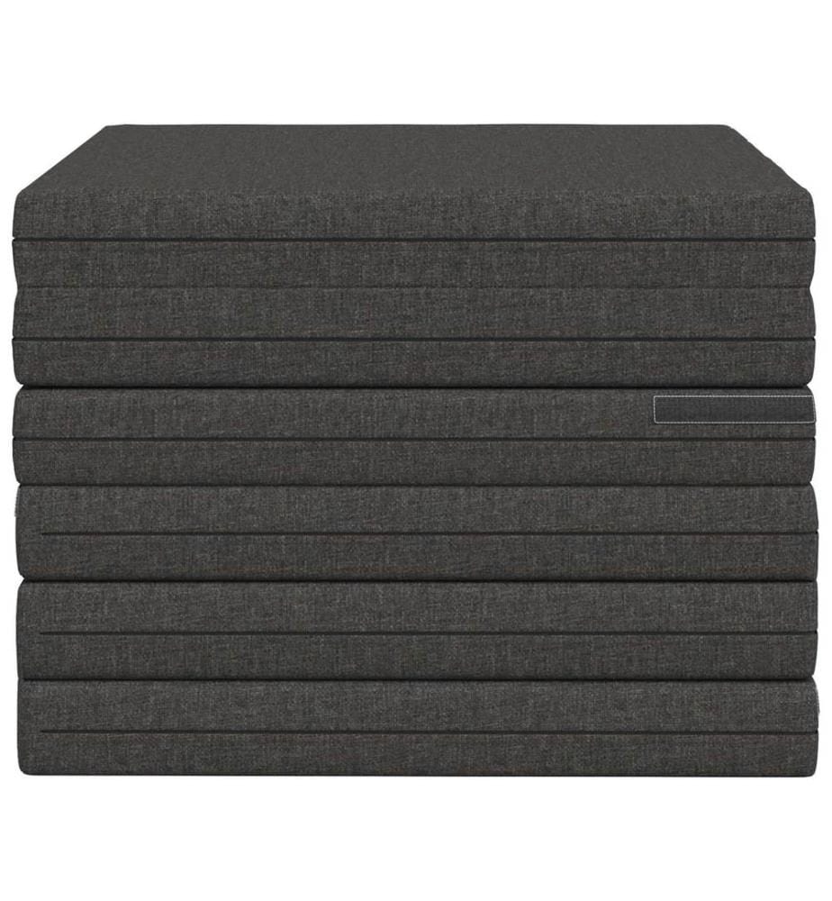 Klappsofa Bett 140 x 67 x 45 cm Dunkelgrau