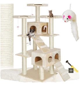 Arbre à chat KNUTI - beige