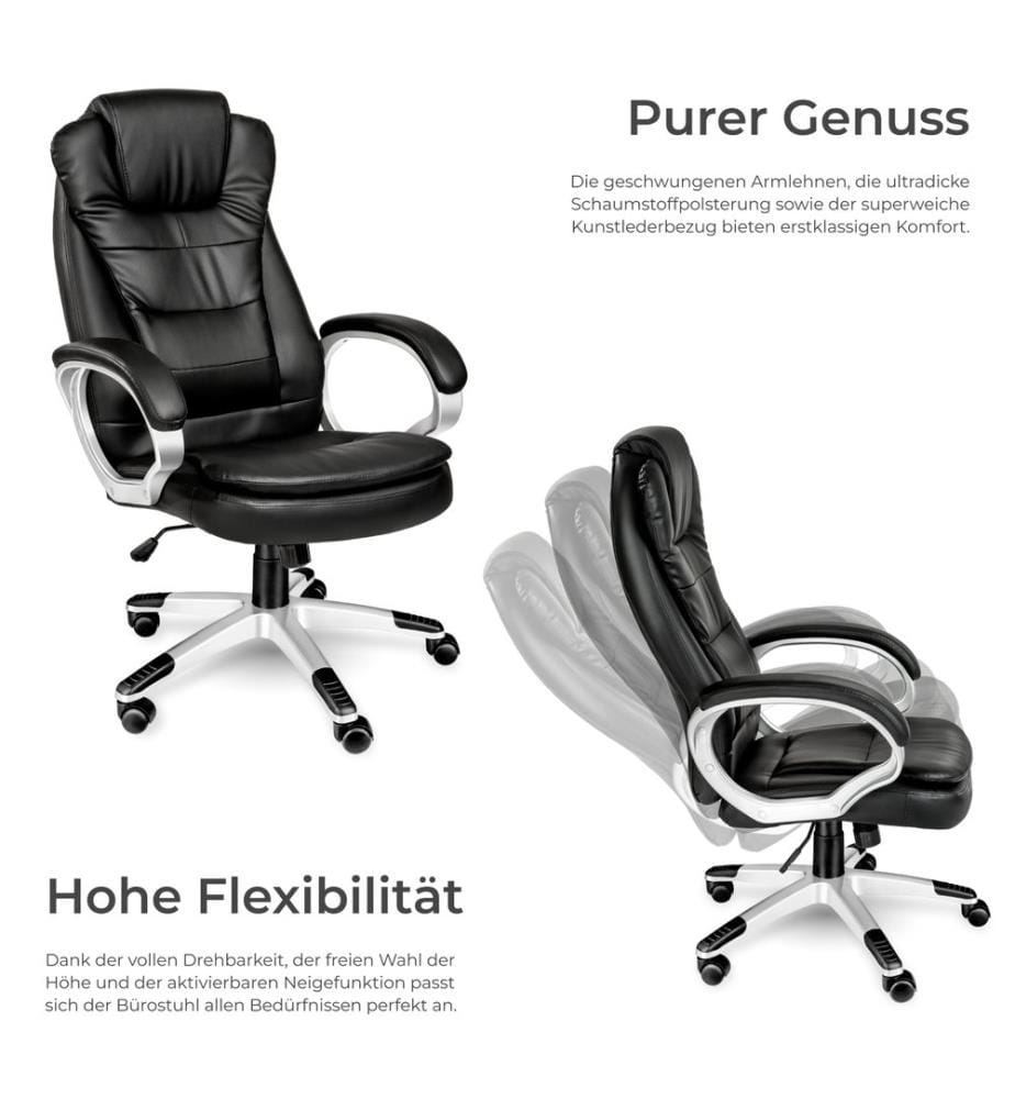 Fauteuil de direction Zulu - noir