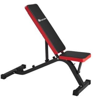 Appareil d'Entraînement de Fitness Banc de Musculation - noirrouge