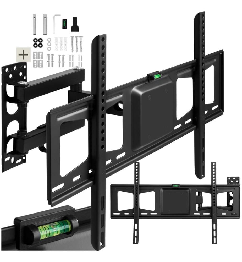 Support TV Mural pour Ecran Plat 32" à 100" - noir