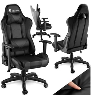 Chaise gamer TWINK - noir