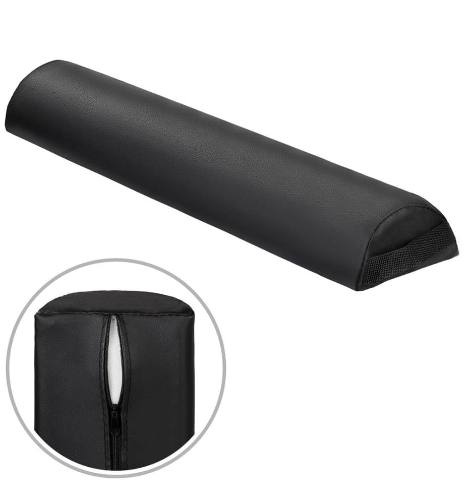 Set di cuscini posturali cilindrici per massaggio - nero