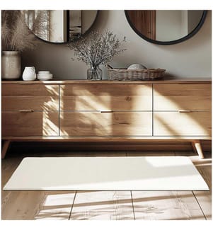 Kurzflorteppich Soft Zone - creme, 80 x 150 cm