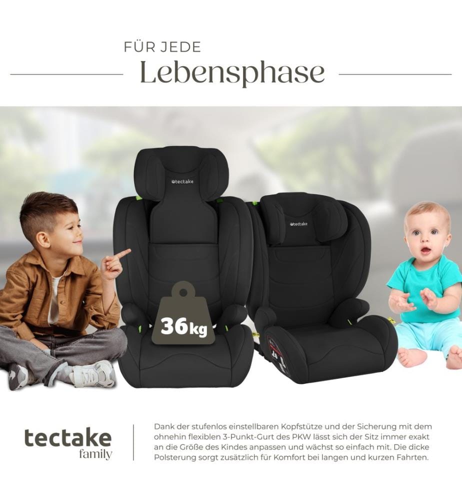 Siège auto LEVI i-Size avec base ISOFIX - noir