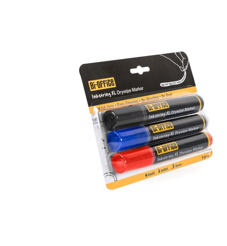 BI-OFFICE - Whiteboard-Marker Inkstring 3 Stück