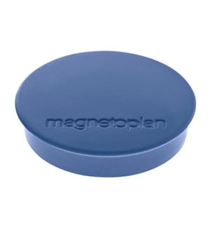MAGNETOPLAN - Aimant Discofix Ø 3 cm Bleu foncé, 10 Pièce/s