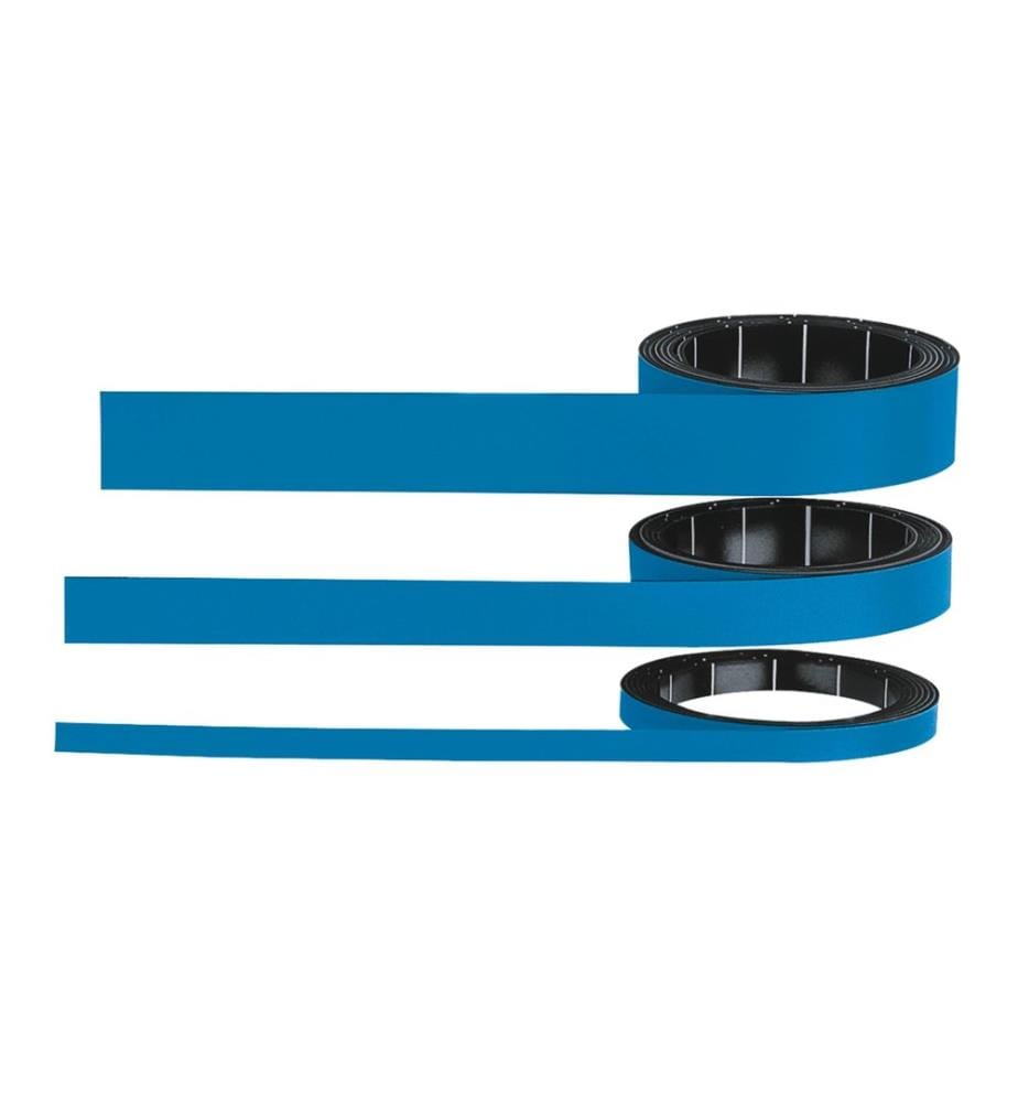 MAGNETOPLAN - Bande magnétique 1 cm x 1 m, Bleu