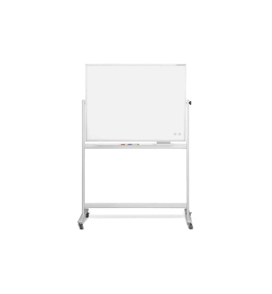 MAGNETOPLAN - Tableau blanc mobile Design SP 150 x 100 cm Blanc, 1 pièce