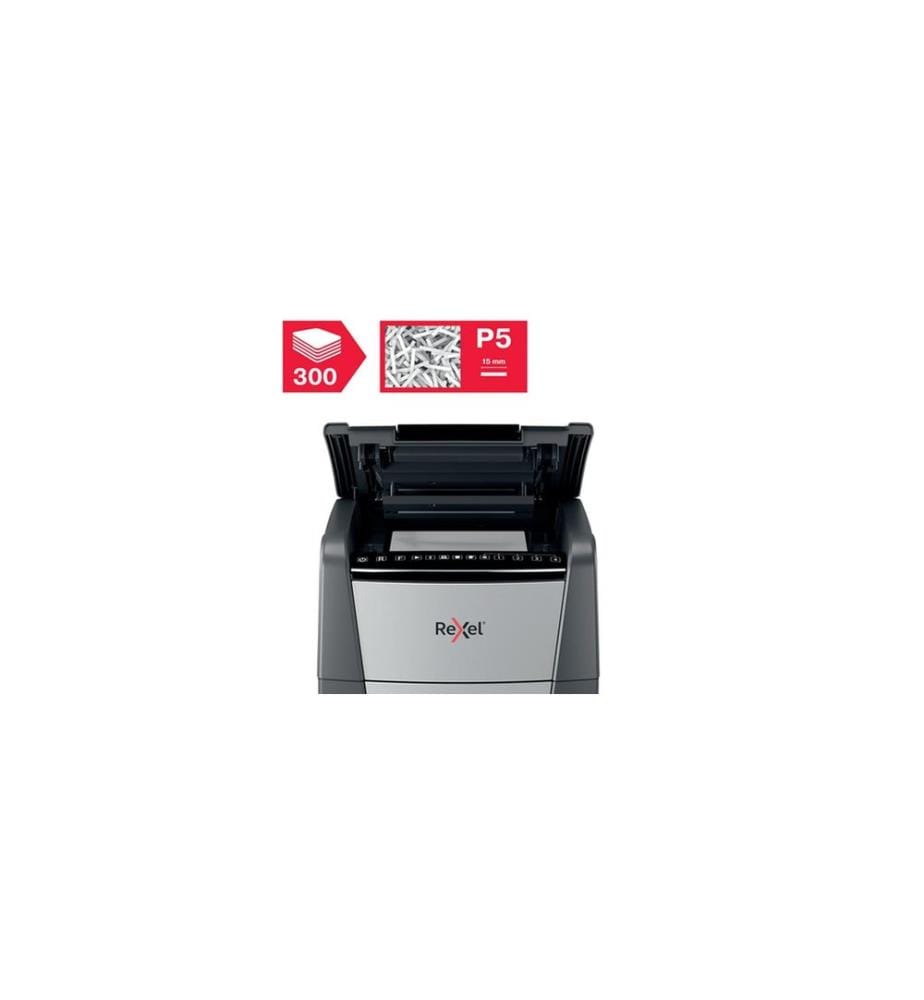 Rexel - Destructeur de documents Rexel - Optimum AutoFeed+ 300M, P-5