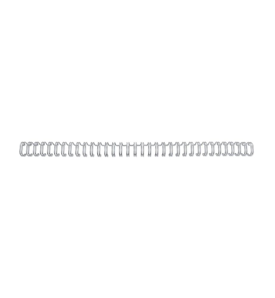 GBC - Binderücken WireBind 14 mm Draht Silber, 100 Stück