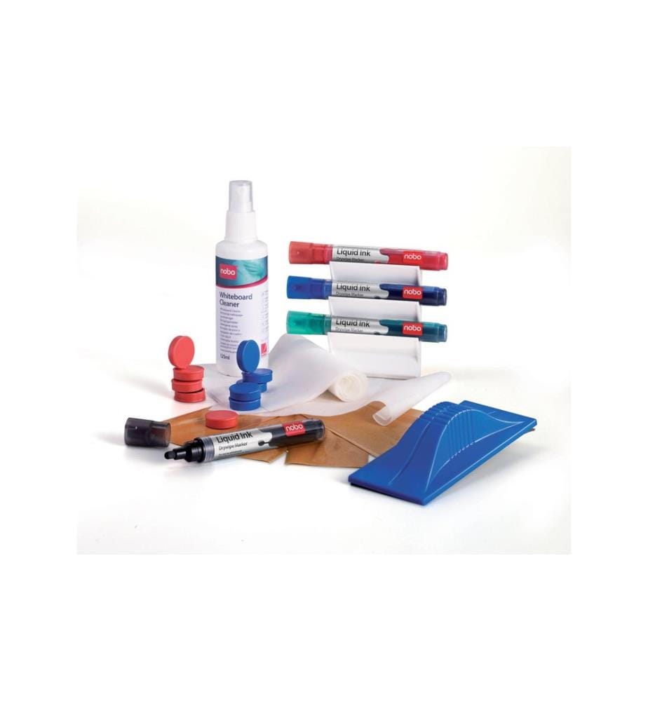 NOBO - Starter-Kit für Whiteboards, 32-teilig