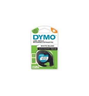 DYMO - Ruban d'étiquettes LetraTag Noir auf Blanc