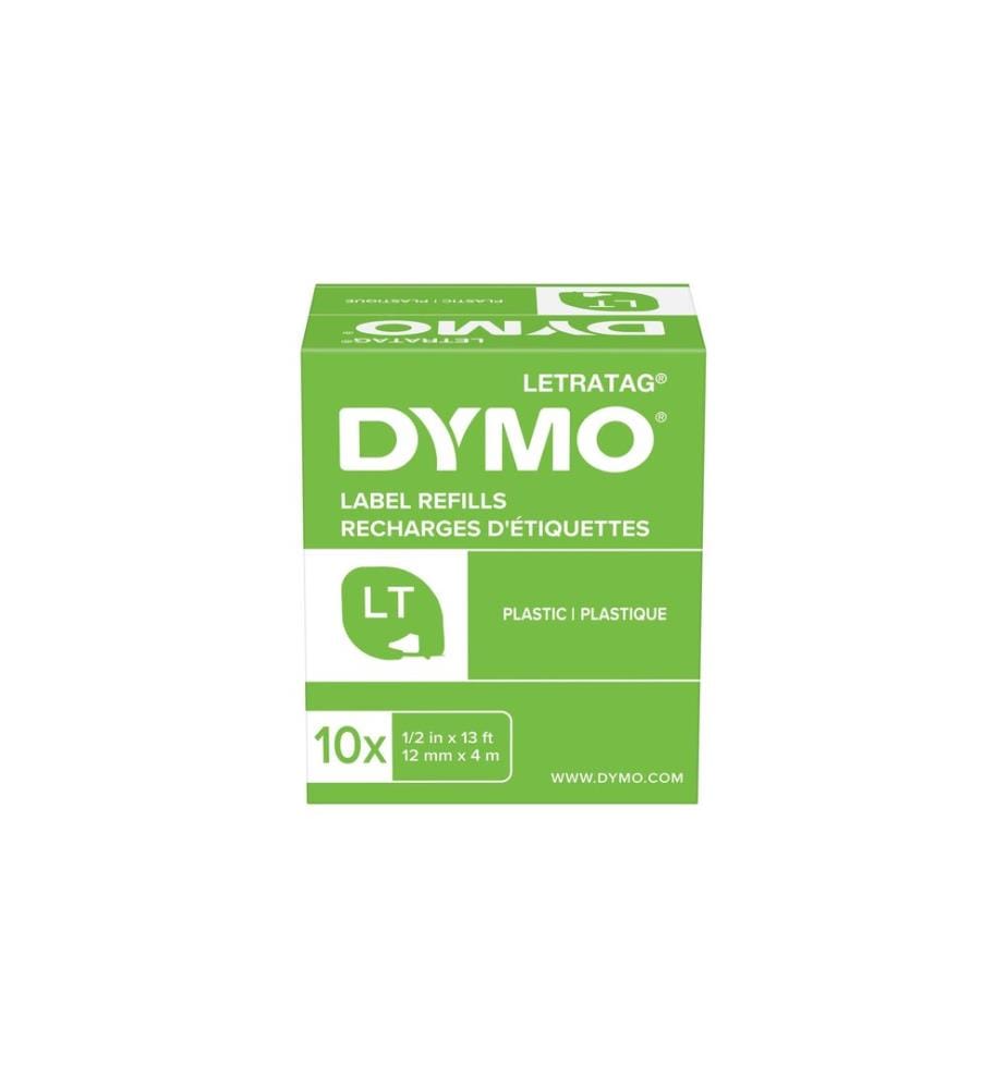 DYMO - Ruban d'étiquettes LetraTag Noir auf Blanc