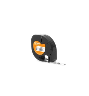 DYMO - Ruban d'étiquettes LetraTag Noir auf Blanc