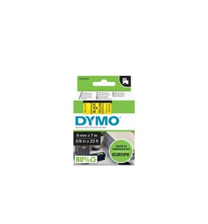 DYMO - Ruban d'étiquettes D1 Noir auf Jaune
