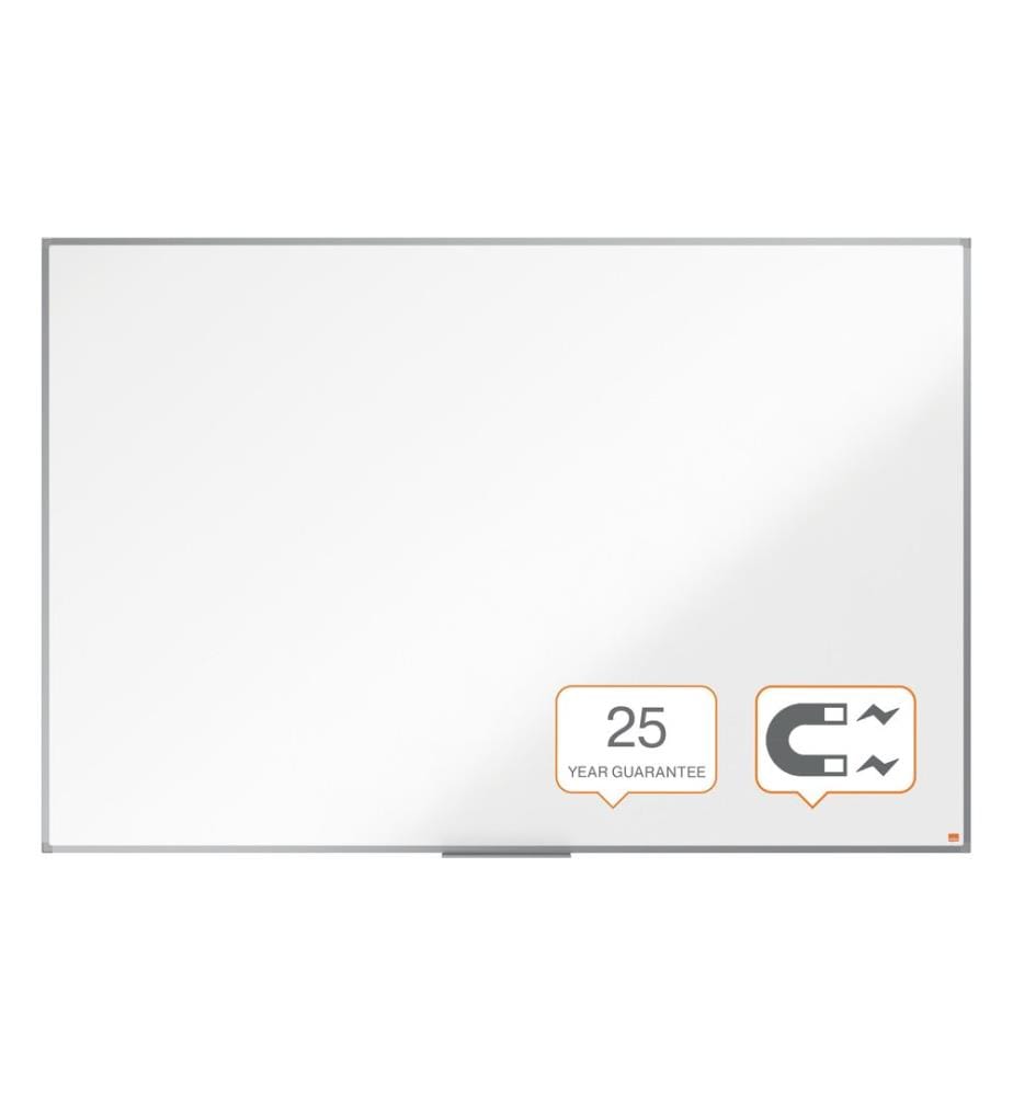 NOBO - Tableau blanc magnétique Essence 120 cm x 180 cm, Blanc