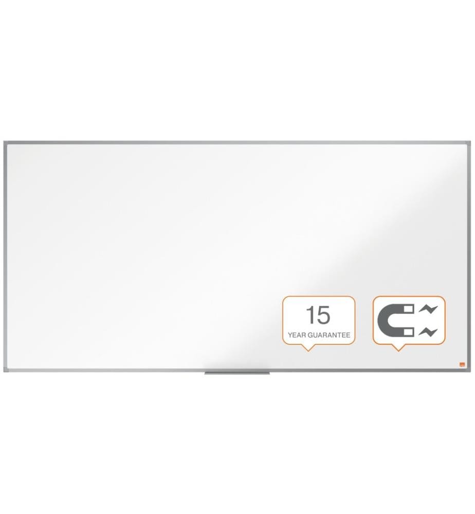 NOBO - Tableau blanc magnétique Essence 90 cm x 180 cm, Blanc