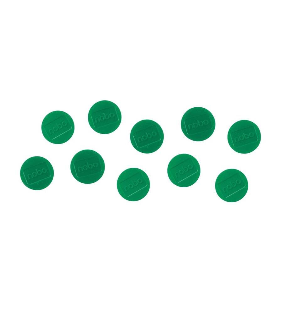 NOBO - Aimant Ø 3.2 cm 10 Pièce/s, Vert