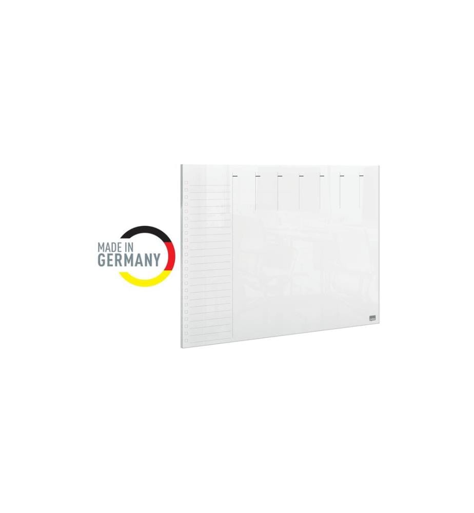 NOBO - Acryl-Notiztafel Wochenplaner A4, Transparent