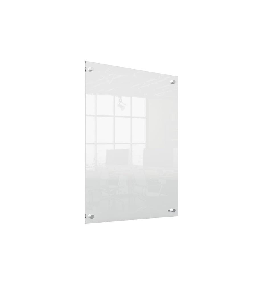 NOBO - Tableau d'affichage en acrylique Pour un montage mural 60 cm x 45 cm, Transparent