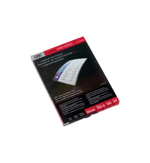 GBC - Laminierfolie High-Speed Pouch A4, 100 Stück