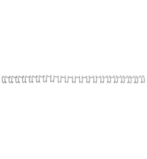 GBC - Binderücken Wire Bind 21 Ø 10 mm, Silber, 100 Stück