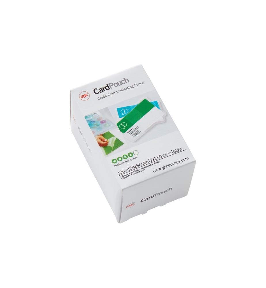 GBC - Laminierfolie Card Kleinformat, 250 mic, 100 Stück