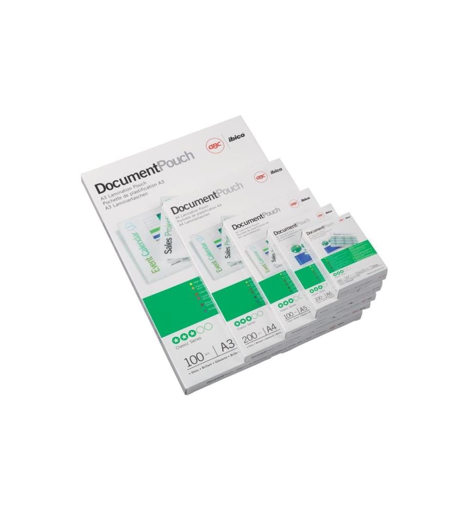 GBC - Laminierfolie Card Kleinformat, 180 mic, 100 Stück