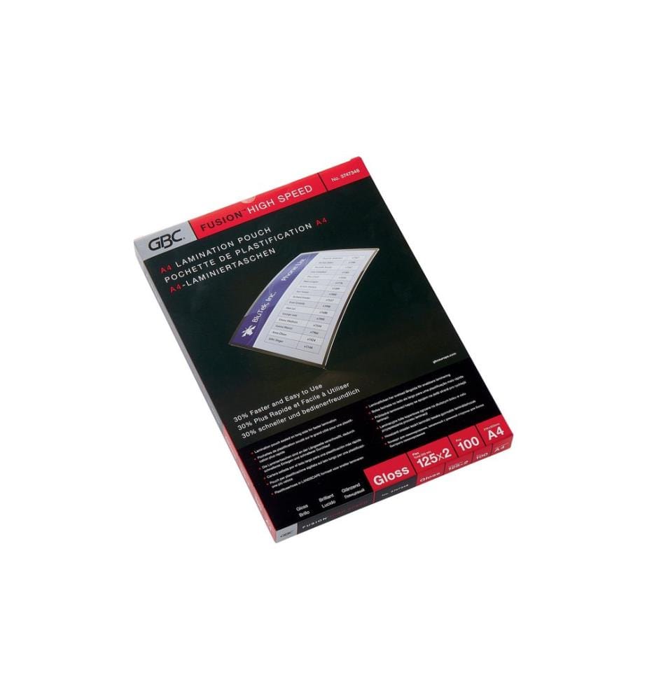 GBC - Laminierfolie High-Speed  A4, , 100 Stück, Glänzend