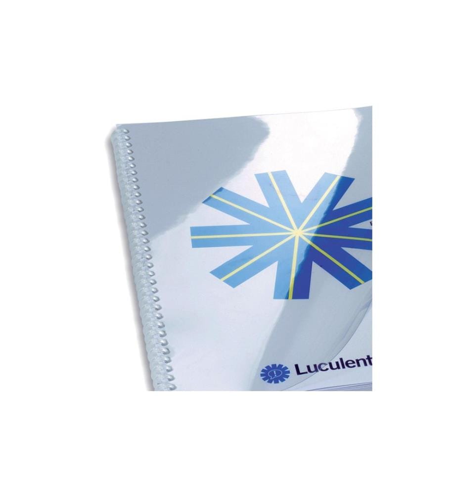 GBC - Couverture de brochure HIClear A4, 200 µm, 100 pcs, Transparent