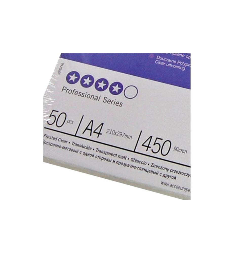 GBC - Couverture de brochure Polyclearview A4, 300 µm, 100 pcs, Transp.