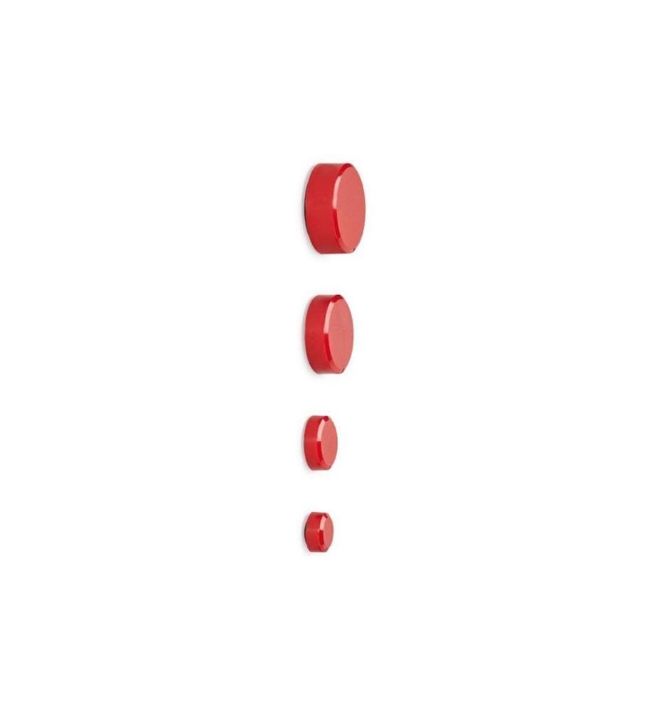 MAUL - Aimant MAUL -pro Pro 20 x Ø 15 mm Rouge, 20 Pièce/s