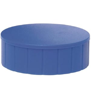 MAUL - Haftmagnet Solid Ø 38 mm, 2500 g, Blau, 10 Stück