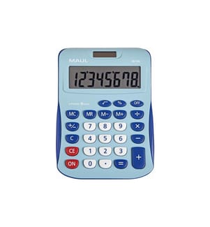 MAUL - Calculatrice MJ550 Junior Bleu
