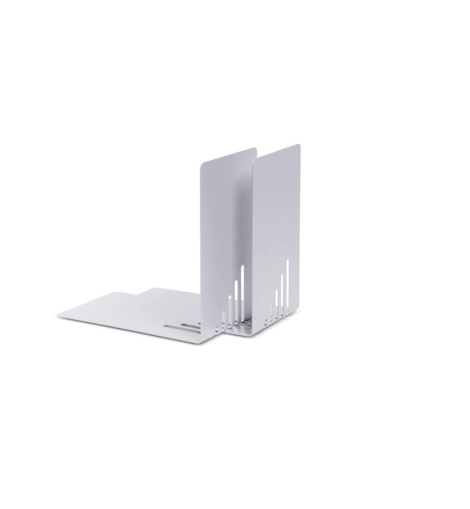 MAUL - Buchstützen-Set S Silber, Metall