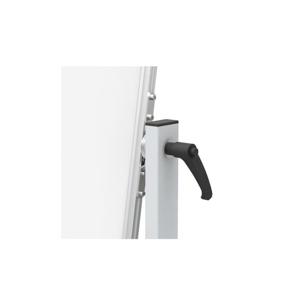 MAUL - Tableau blanc mobile MAUL -standard 100 cm x 150 cm, Gris/Blanc