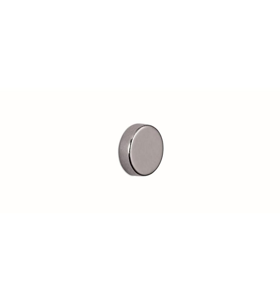 MAUL - Aimant néodyme Ø 10 x 3 mm Argenté, 10 Pièce/s