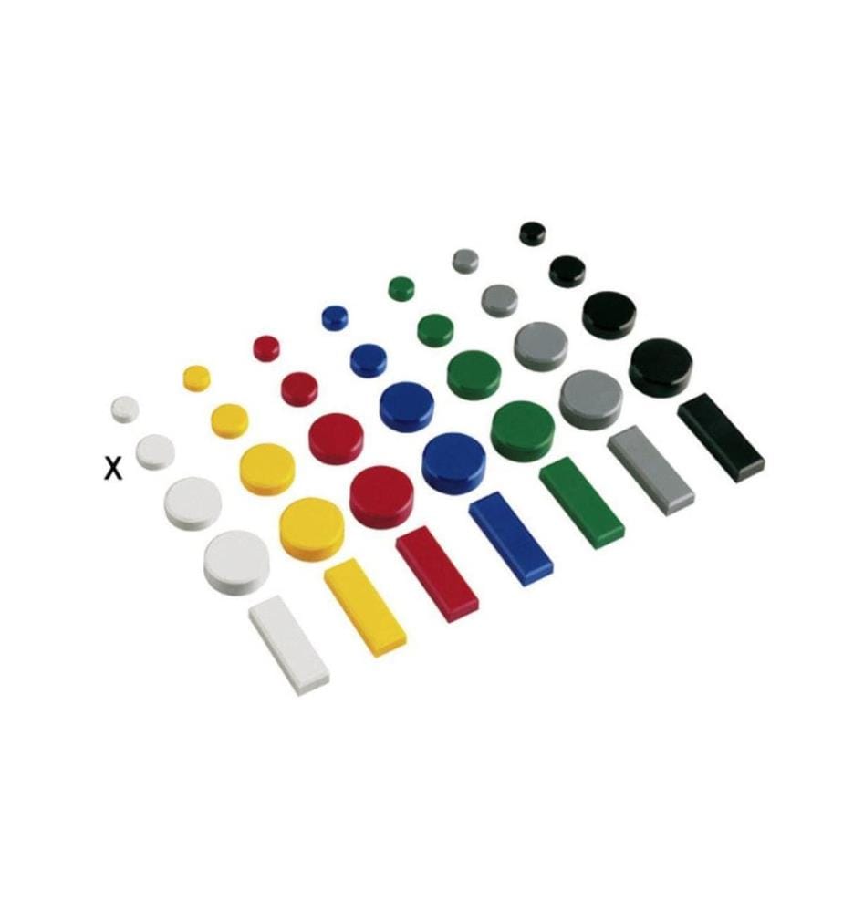 MAUL - Aimant MAUL -pro 20 x Ø 20 mm Vert, 20 Pièce/s