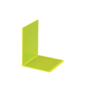 MAUL - Buchstützen-Set aus Acryl Neon Gelb